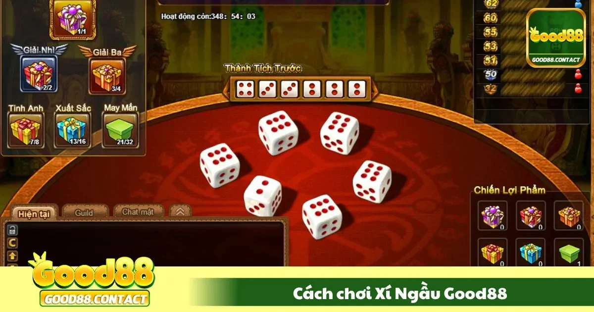 Luật chơi và bản cược xí ngầu